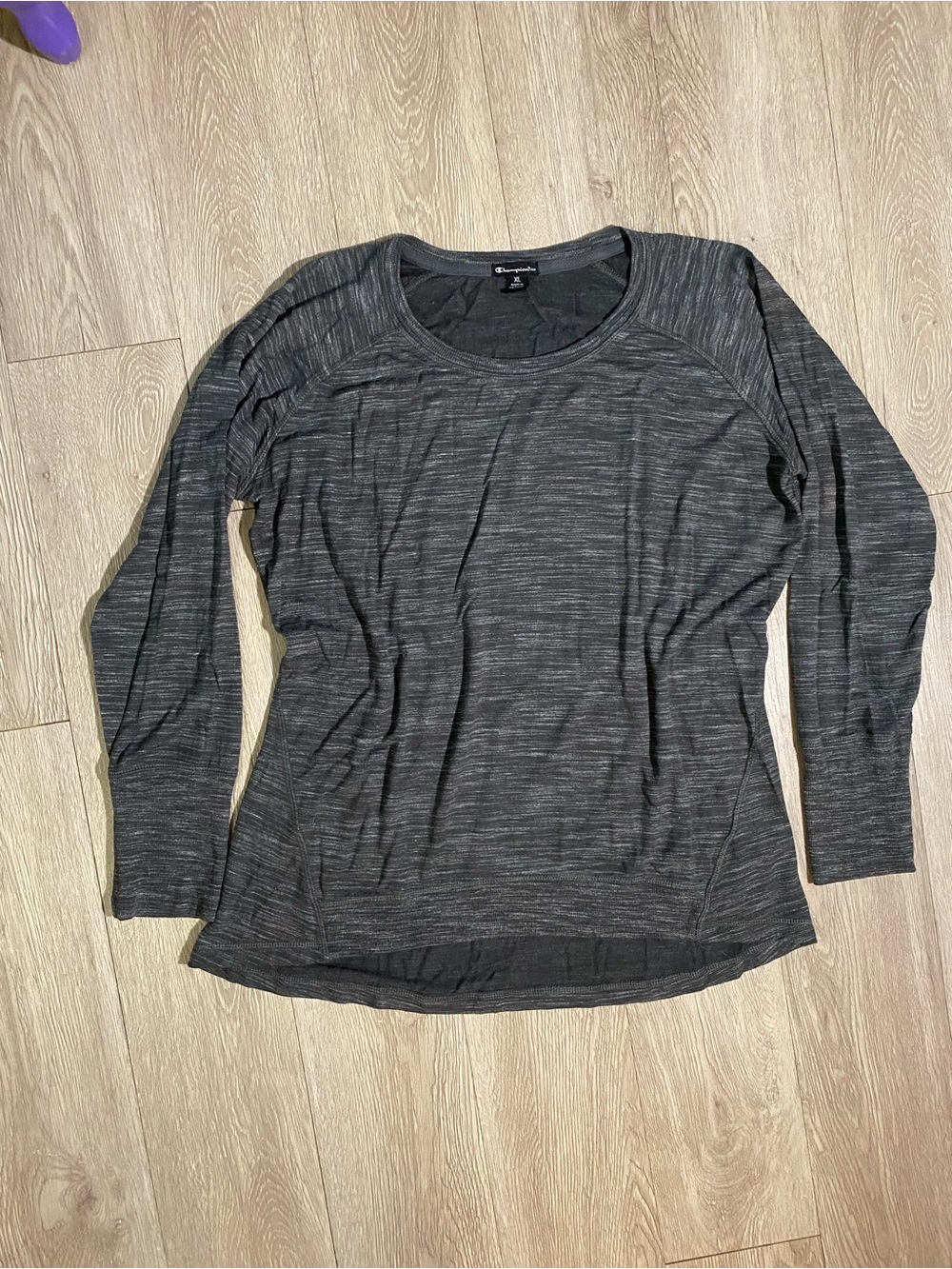 💜 Champion Charcoal Grey Sweatshirt XL